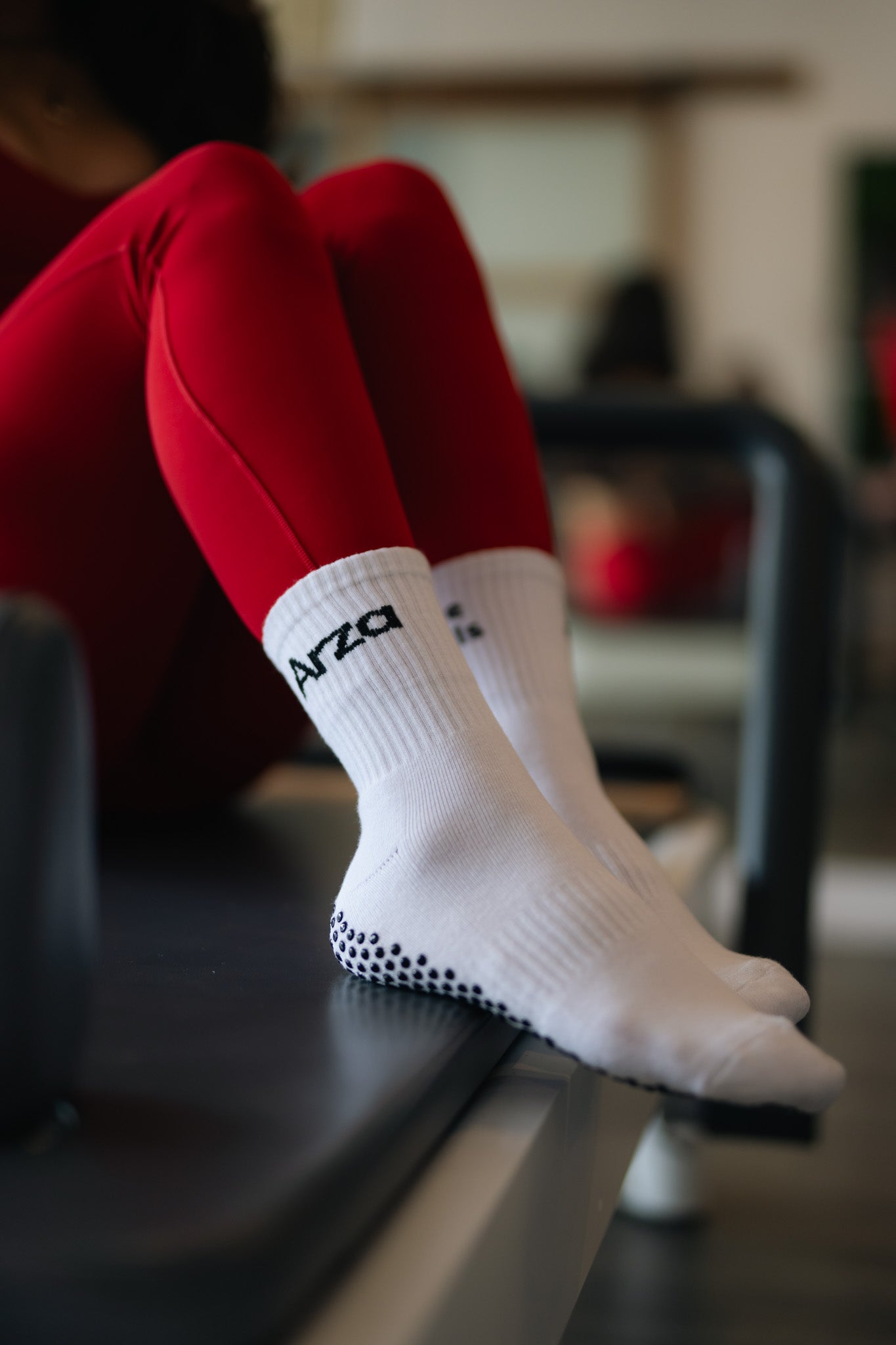 Core Goals Grip Sock | WHITE